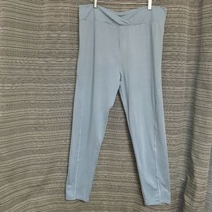 Jockey Thermal Leggings in Dusty Blue Size XL